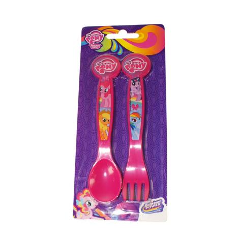 My Little Pony 2 Piece Fork & Spoon Cutlery Set £1.59